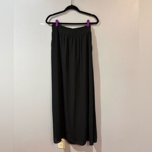 NYMPHE Classic Black Maxi Skirt